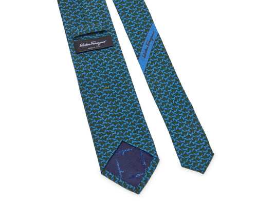 Salvatore Ferragamo Abstract Print Tie