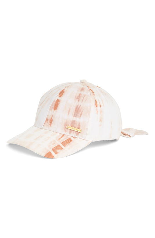 Vince Camuto Tie Back Baseball Cap, Main, color, CAMEL