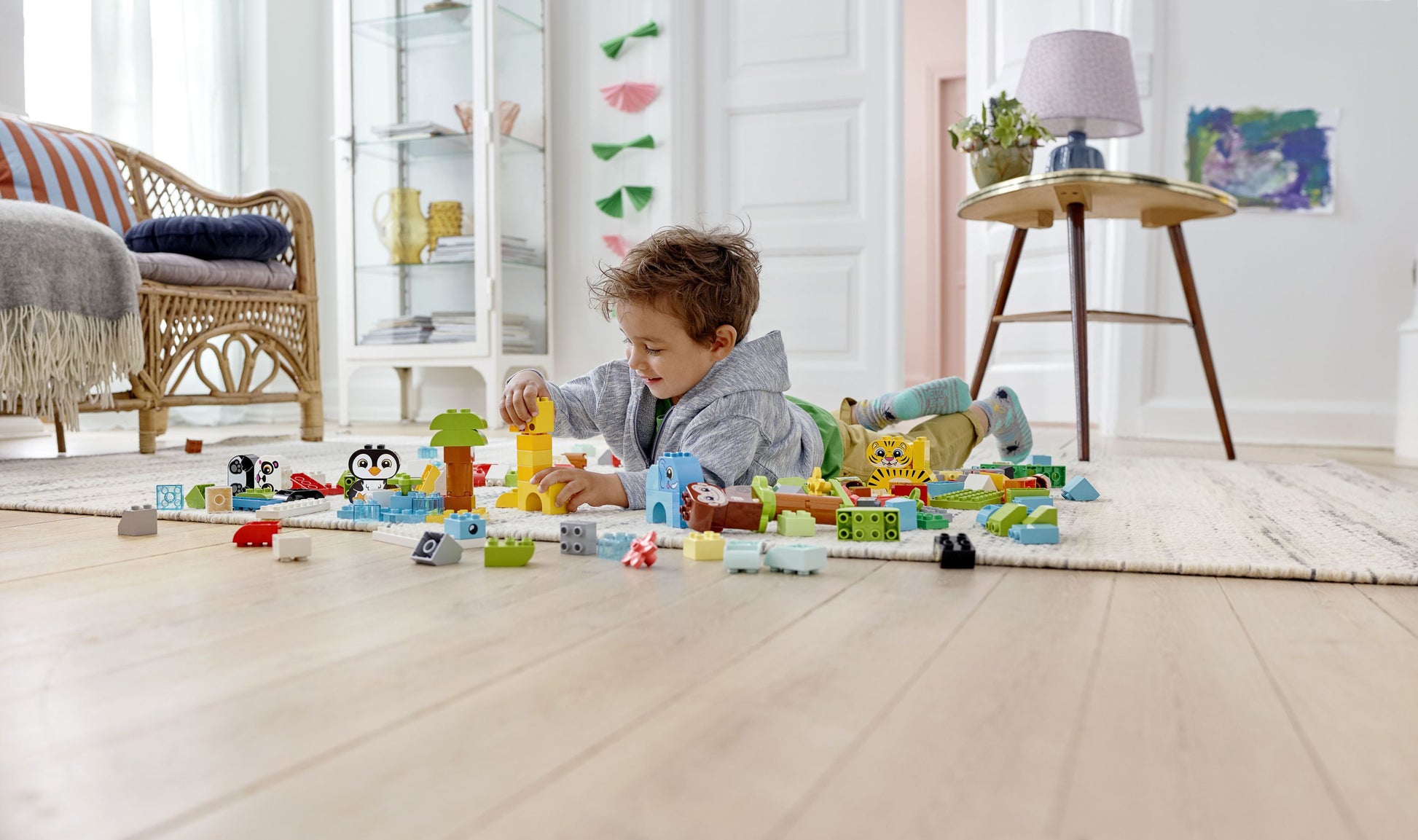 image 3 of LEGO DUPLO Classic Creative Animals 10934 Building Toy Set (175 Pieces)