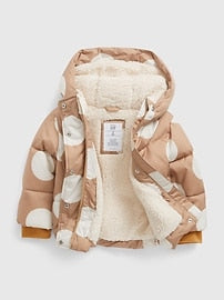 Toddler Sherpa-Lined Puffer Jacket