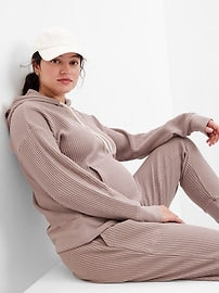View large product image 1 of 4. Maternity Waffle Hoodie